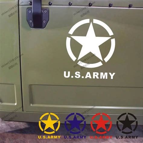 Army Car Stickers
