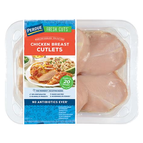 Perdue® Fresh Cuts® Chicken Breast Cutlets 62623 Perdue®