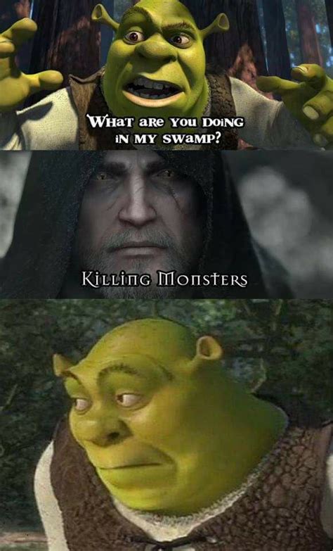 Shrek 9gag Shrek Funny Shrek Memes Funny Work Jokes Stupid Memes