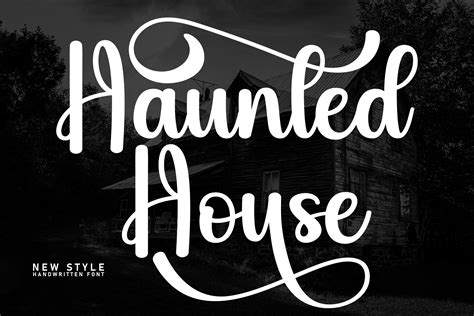 Haunted House Font By William Jhordy · Creative Fabrica
