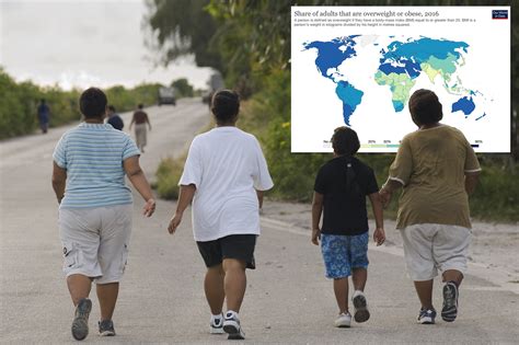 World S Fattest Countries Revealed In Interactive Map Afpkudos