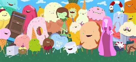 Candy Peoples Adventure Time With Finn And Jake Fan Art