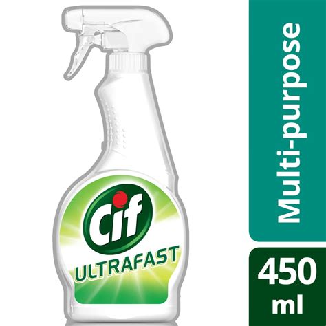 Cif Multi Purpose Antibacterial Spray Ultrafast 450ml With