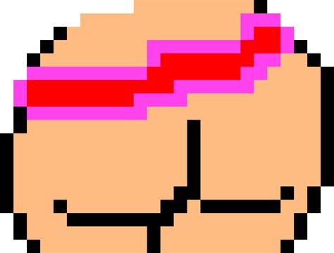 Pixel Art Butt Png Download Spreadsheet Pixel Art Emoji Original