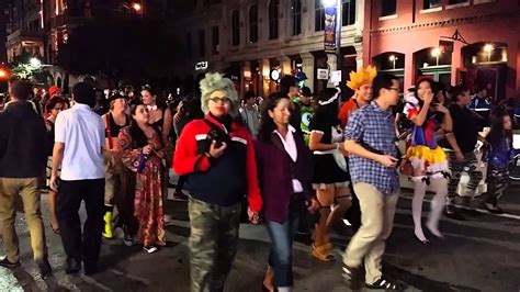 Halloween On 6th St Austin Tx 2015 Youtube