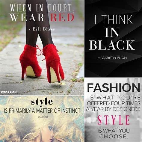 These fashion quotes will help you celebrate the beauty that the fashion universe creates and gives. Fashion Quotes | Pinterest | POPSUGAR Fashion