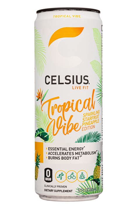Live Fit Tropical Vibe Celsius Bevnet Product Review