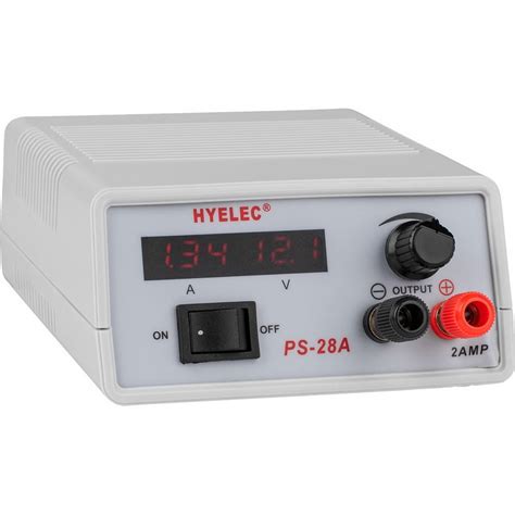 Hyelec Regulated Variable Dc Power Supply 15 15v 0 2a
