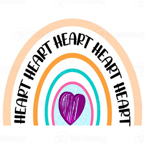Heart Sublimation Design 24070232 Png