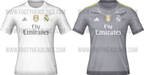 Real madrid trikot home kurzarm 2015/16 adidas. Neue Bilder der Trikots für 2015/16 aufgetaucht - REAL TOTAL