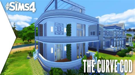 The Sims 4 Speed Build 312 The Curve Cod Youtube