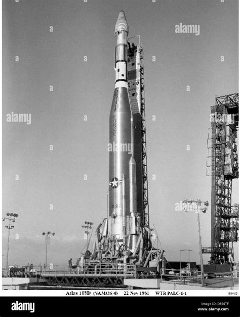 Atlas Agena B With Samos 4 Nov 22 1961 1 Stock Photo Alamy