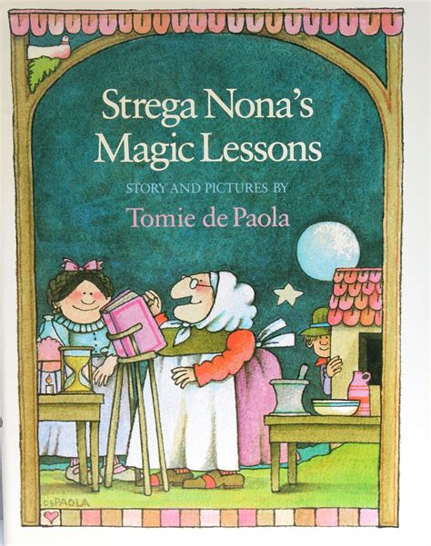 Strega Nona's Magic Lessons by Tomie Depaola | Strega nona, Strega, Nona