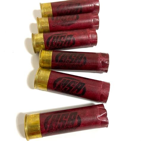 Red Shotgun Shells 12ga Federal Gold Medal Paper Hulls 12 Gauge Craft