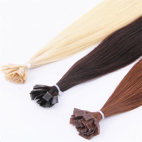 Flat Tip Straight Keratin Hair Extensions At Best Price In Delhi Vns