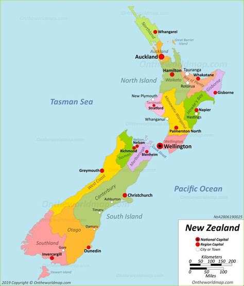 New Zealand Map Discover New Zealand With Detailed Maps Map Of New