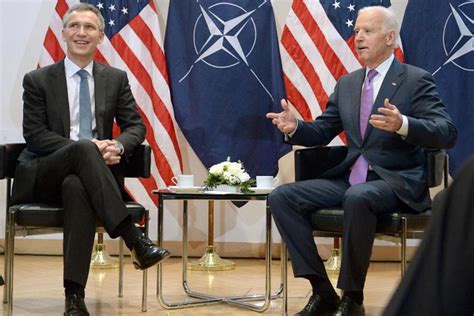 Nato Generalsekretär Erwartet Auch Von Biden Druck