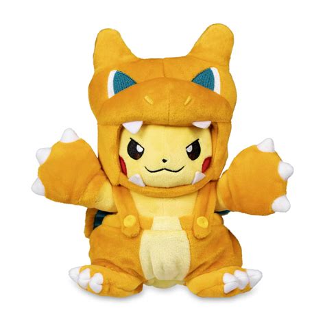 Charizard Poké Maniac Costume Pikachu Poké Plush 8 In Pokémon