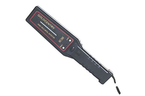 Gc 1002 High Sensitivity Hand Held Metal Detector With Led Signal