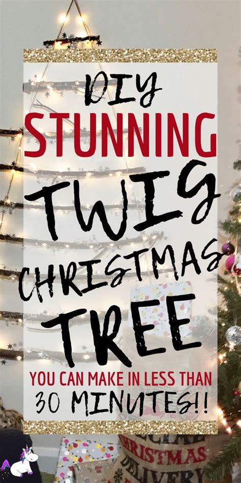 Simple Twig Christmas Tree You Can Make In 30 Minutes Twig Christmas