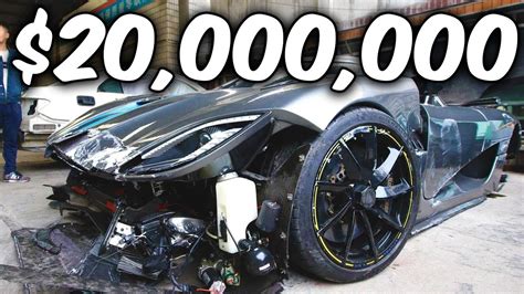The Most Expensive Car Crashes The World Has Ever Seen Youtube
