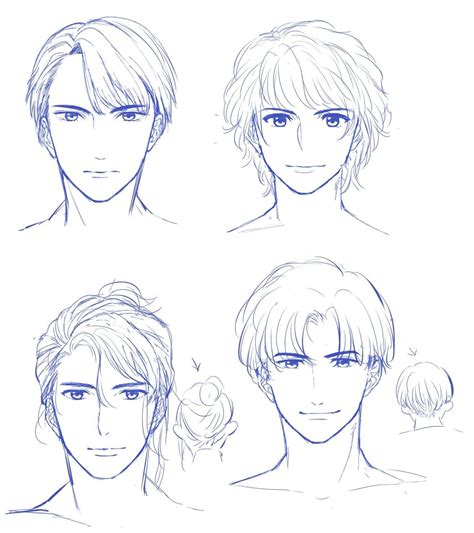 Anime Male Faces Drawing Reference Game Wireless