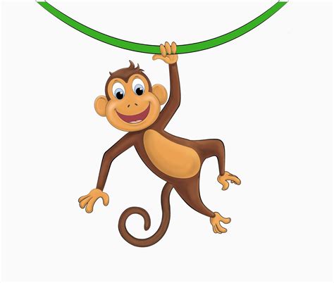 Free Hanging Monkey Template Download Free Hanging Monkey Template Png