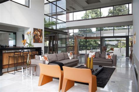 Modern Luxury Home Johannesburg Living Area Luxury Homes Dream