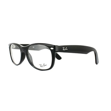 Ray Ban Eyeglasses Frames 5184 New Wayfarer 2000 Shiny Black 52mm