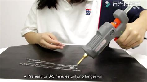 Hot Melt Glue Gun With 30pcs Glue Sticks Hot Melt Glue For Diy Small