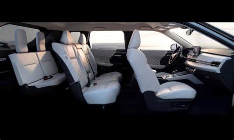 2024 Mitsubishi Outlander Interior Features Cargo Space And Color Options