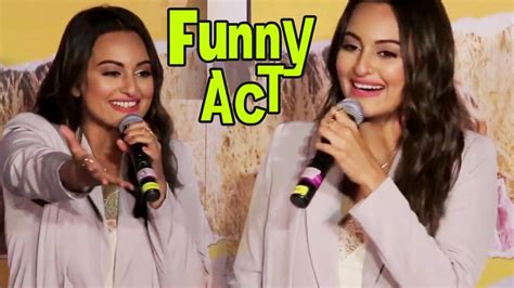 Sonakshi Sinha Screaming In Joy And Excitement At Noor Trailer Launch Event Youtube