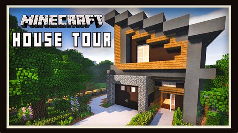 Need some minecraft house ideas to serve as inspiration for your next build? Minecraft: Awesome Modern House Design Tour - YouTube