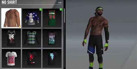 How To Go Shirtless In Nba 2k22