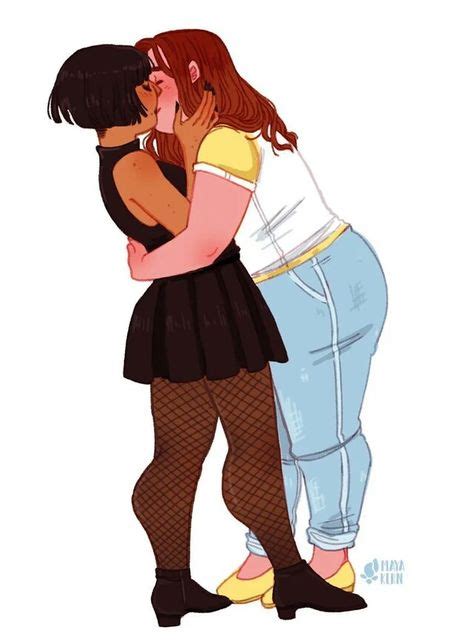 Pin By E Cial On Character Design Cute Lesbian Couples Art Blog