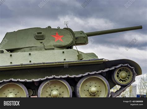 Soviet Tank T 34 Wwii Image And Photo Free Trial Bigstock