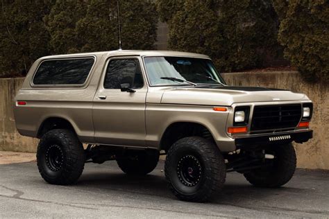 Modified 1978 Ford Bronco 4x4 Four Speed For Sale On Bat Auctions