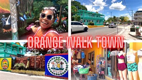 Orange Walk Town Belize 🇧🇿 Walking Through The Town Of Orange Walk
