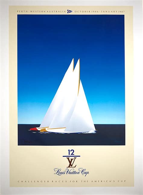 Louis Vuitton Cup Poster Razzia 2017