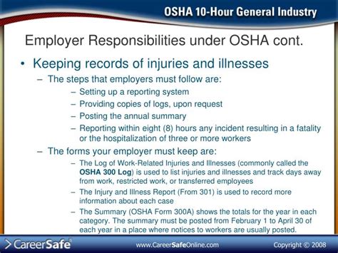 Ppt Introduction To Osha Part 2 Powerpoint Presentation Id4005444