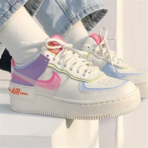 2020 Nike Air Force 1 Shadow Running Shoes Cu3012 164 White Womens Af1
