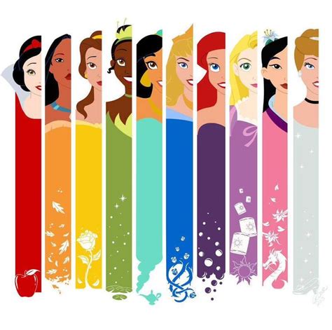 disney princesses bookmarks princesas disney disney diversão disney