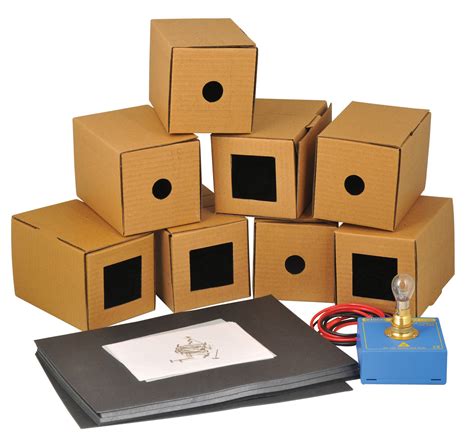 Pinhole Camera Demonstration Kit 8 Boxes Show The Principles Of A