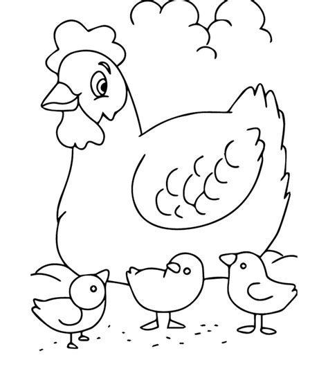 Farm Animals Coloring Pages 100 Free Coloring Pages For Kids