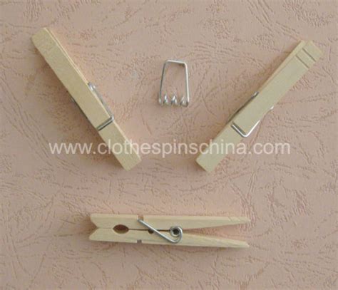 Birch Wooden Clothespin Birch Wooden Clothes Pegs Manufacturer And