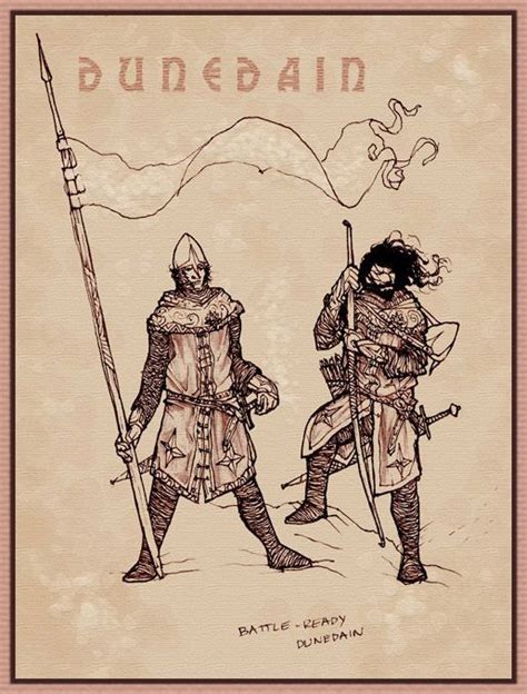 Dunedain Rangers By Merlkir On Deviantart Middle Earth Art Tolkien