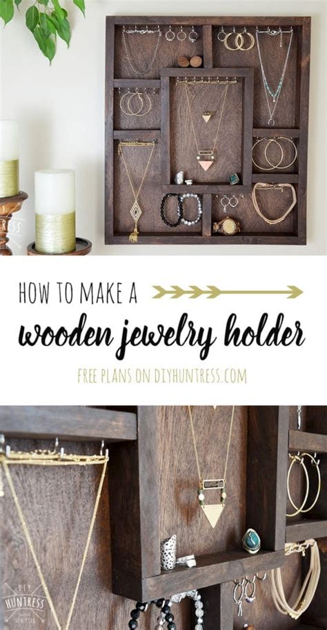 Home Depot Dih Workshop Diy Wooden Jewelry Holder Diy
