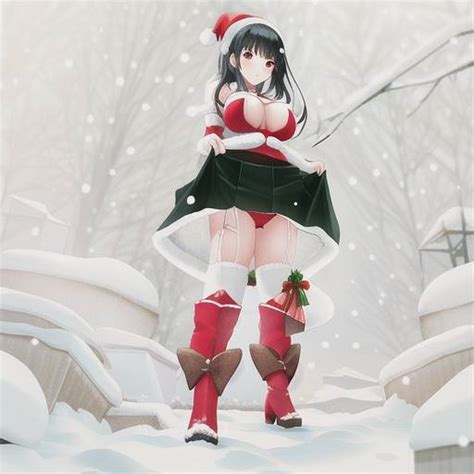 Ai Art Christmas Girl 2 By Penpineappleapplepen On Deviantart