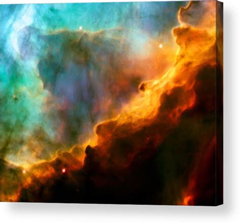 Omega Swan Nebula 3 Acrylic Print By Jennifer Rondinelli Reilly Fine