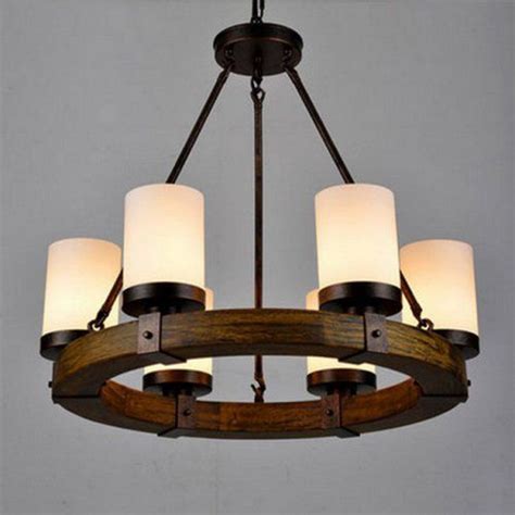 And if you haven't installed a rheostat, the next best option is to put shades on. Country Style Chandelier - Home Ideas
